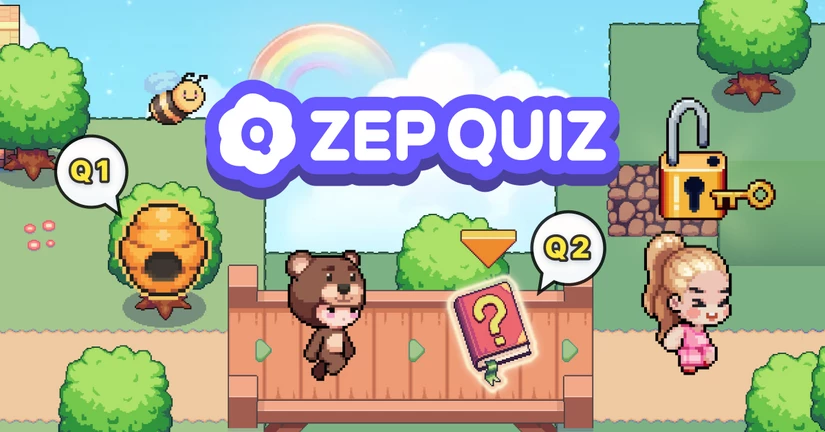 ZEP QUIZ 후기 이벤트