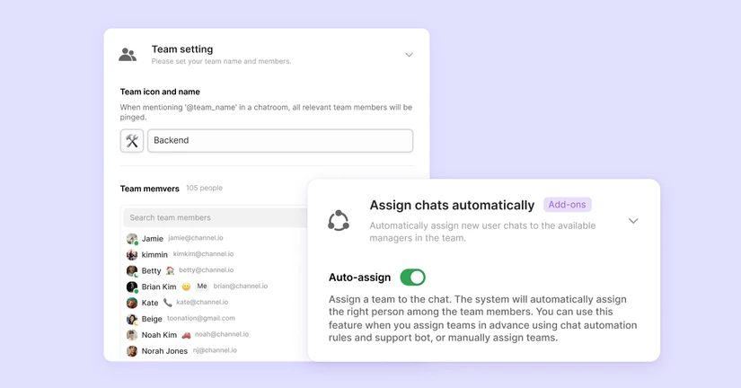 Chat Auto-Assignment