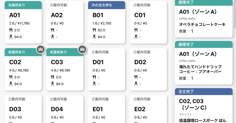 絞り込み機能を活用して必要な通知だけを受け取り、オーダー管理をしやすくしよう！